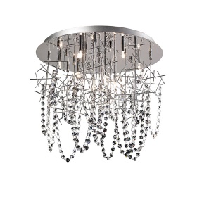 Lexi Crystal Ceiling Lights Diyas Flush Crystal Fittings Lexi Crystal Ceiling Lights Diyas Flush Crystal Fittings